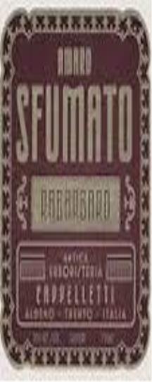 Cappelletti Amaro Sfumato Rabarbaro