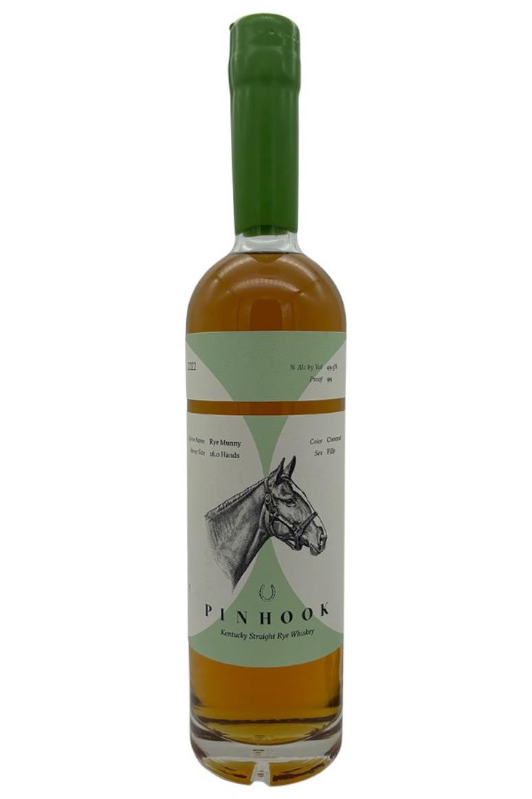 Pinhook Flagship Straight Rye Whiskey
