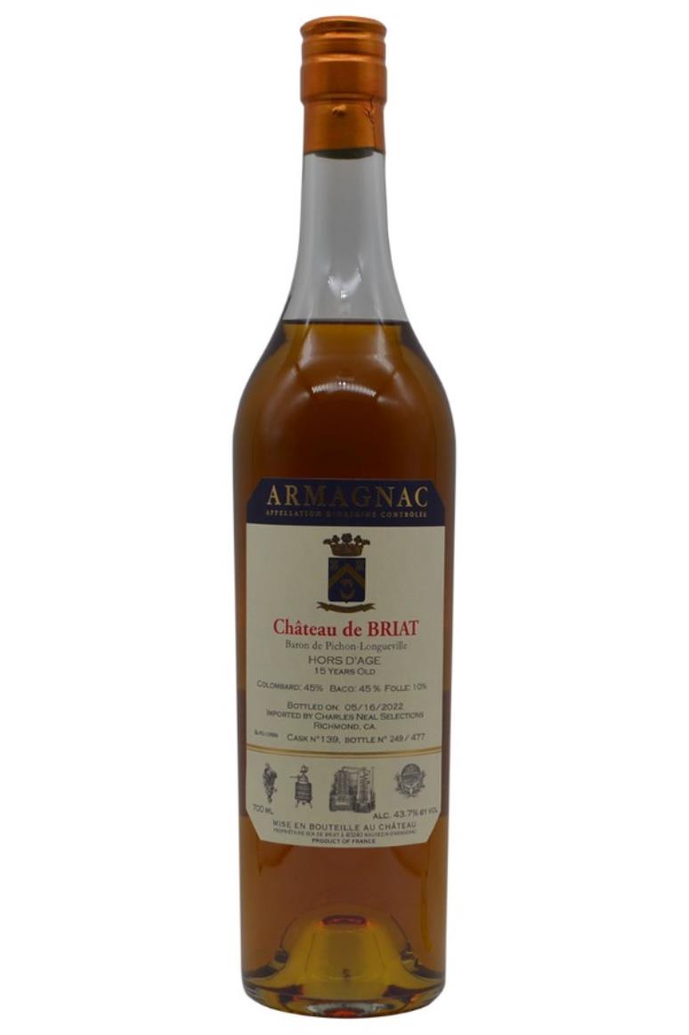 Chateau de Briat Hors d'Age Baron de Pichon-Longueville