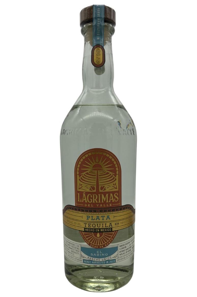 Lagrimas del Valle Tequila Plata El Sabino 2023