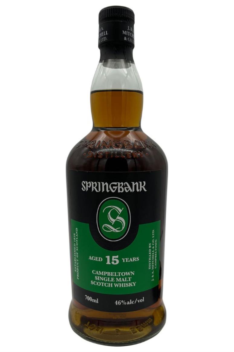 Springbank 15 Year Single Malt Scotch Whisky 700ml
