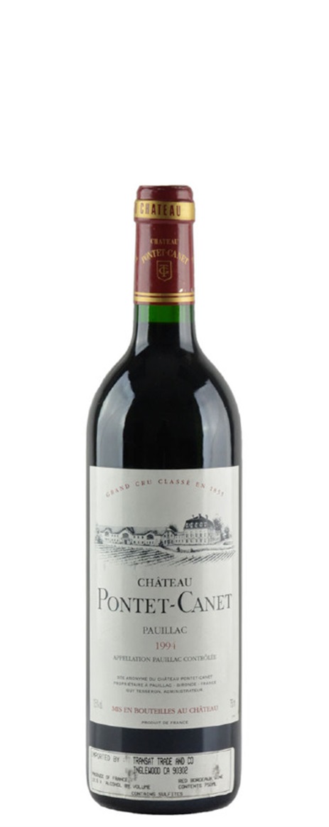1982 Pontet-Canet Bordeaux Blend