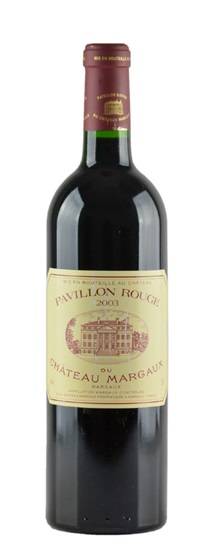 2003 Chateau Margaux Pavillon Rouge