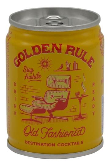 Golden Rule Spirits Old Fashioned Cocktail 100ml Single Can