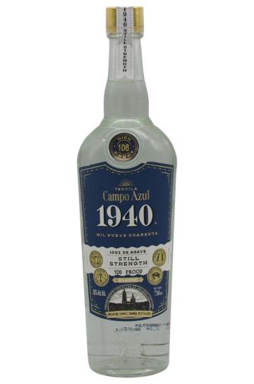 Campo Azul 1940 Still Strength Blanco Tequila