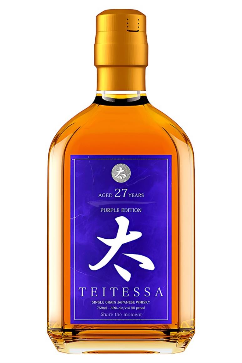 Teitessa Purple Edition 27 Year Old Single Grain Japanese Whisky