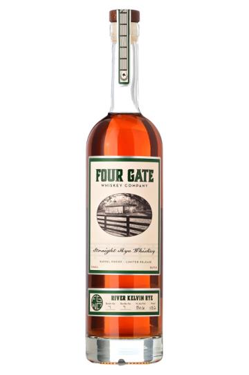 Four Gate River Kelvin 10 Year Old Straight Rye Whiskey