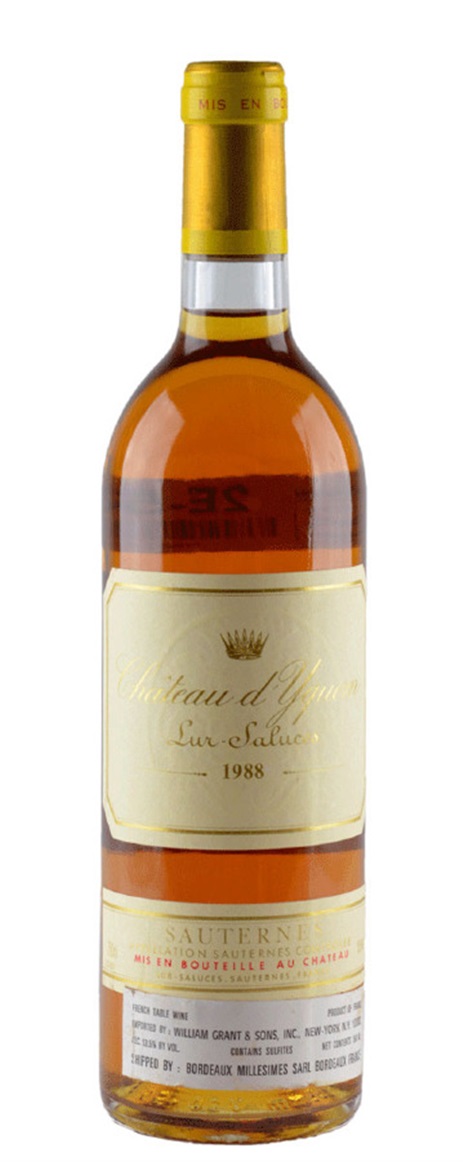 1987 Chateau d'Yquem Sauternes Blend