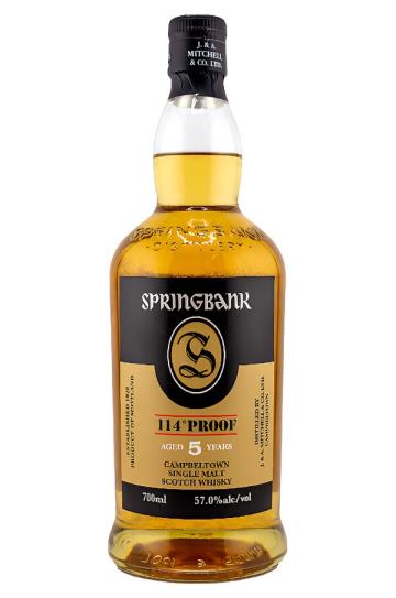Springbank 5 Year Old 114 Proof Single Malt Scotch Whisky