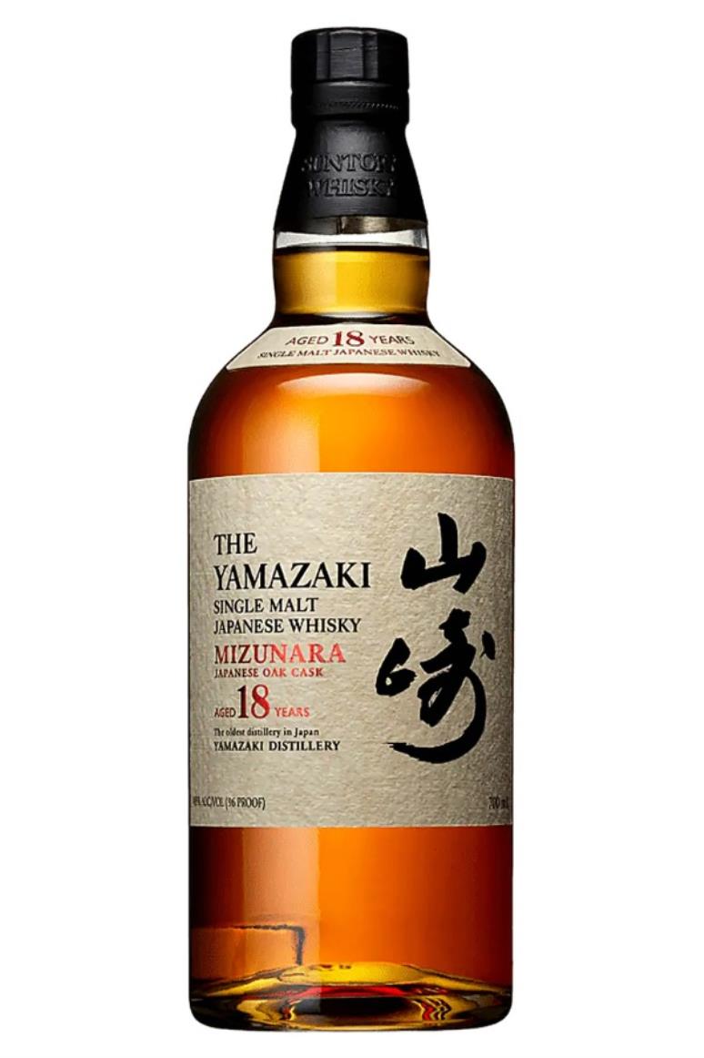 Suntory The Yamazaki Mizunara 18 Year Old Japanese Single Malt Whisky