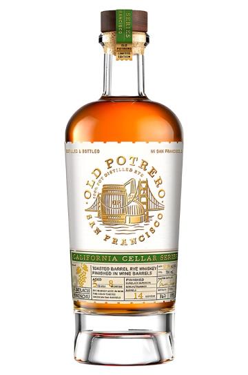 Old Potrero California Cellar Series #03 Gundlach Bundschu Gewurztraminer Finished Straight Rye Whiskey