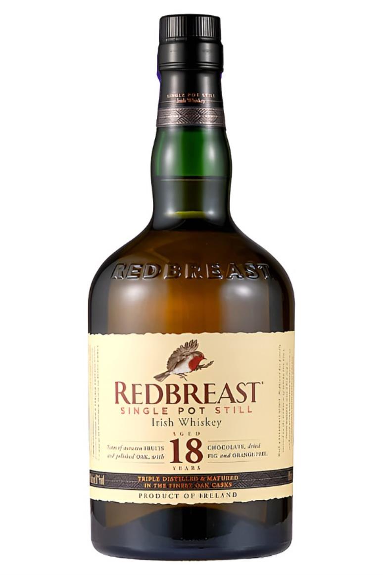 Redbreast 18 Year Old Single Pot Still Irish Whiskey