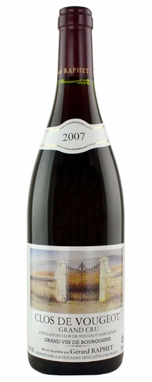 2007 Domaine Gerard Raphet Clos Vougeot