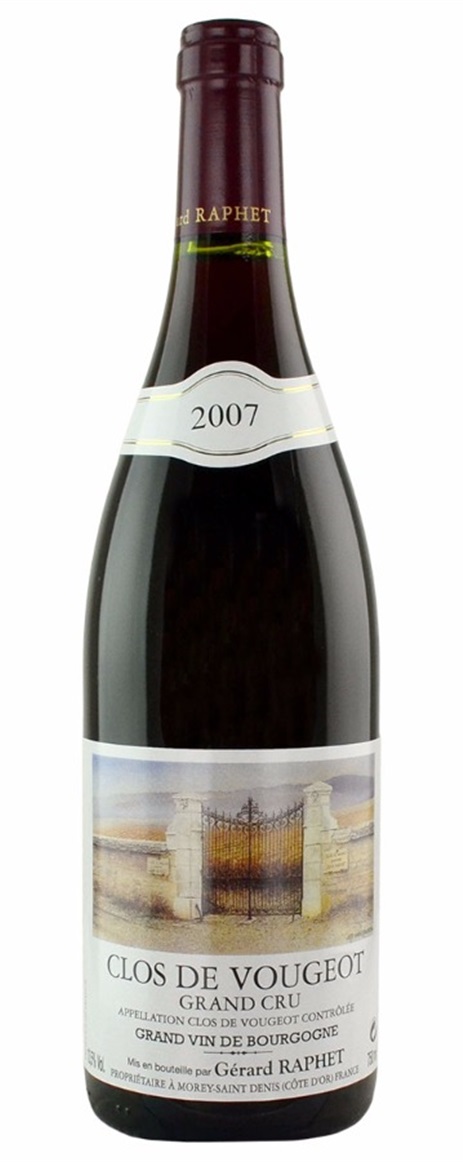 2007 Domaine Gerard Raphet Clos Vougeot