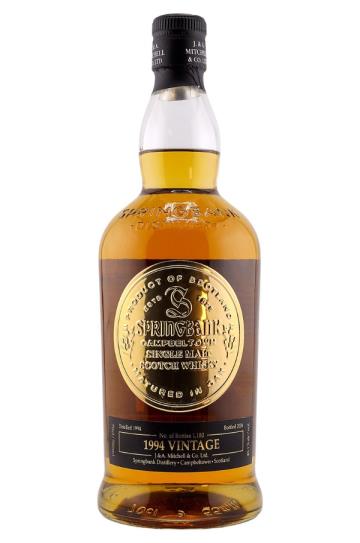Springbank 31 Year Old Vintage Cask Strength Single Malt Scotch Whisky [2026 Release]
