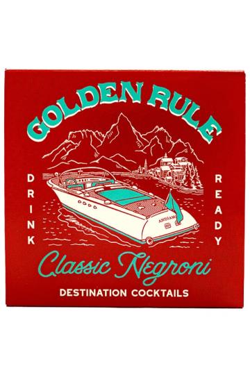 Golden Rule Spirits Negroni Cocktail 100ml Single Can