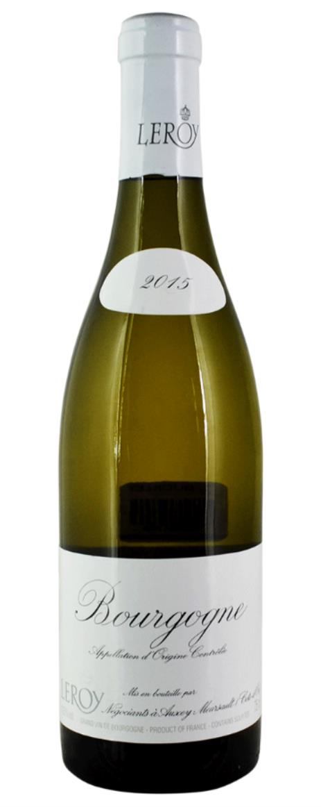 2015 Maison Leroy Bourgogne Blanc