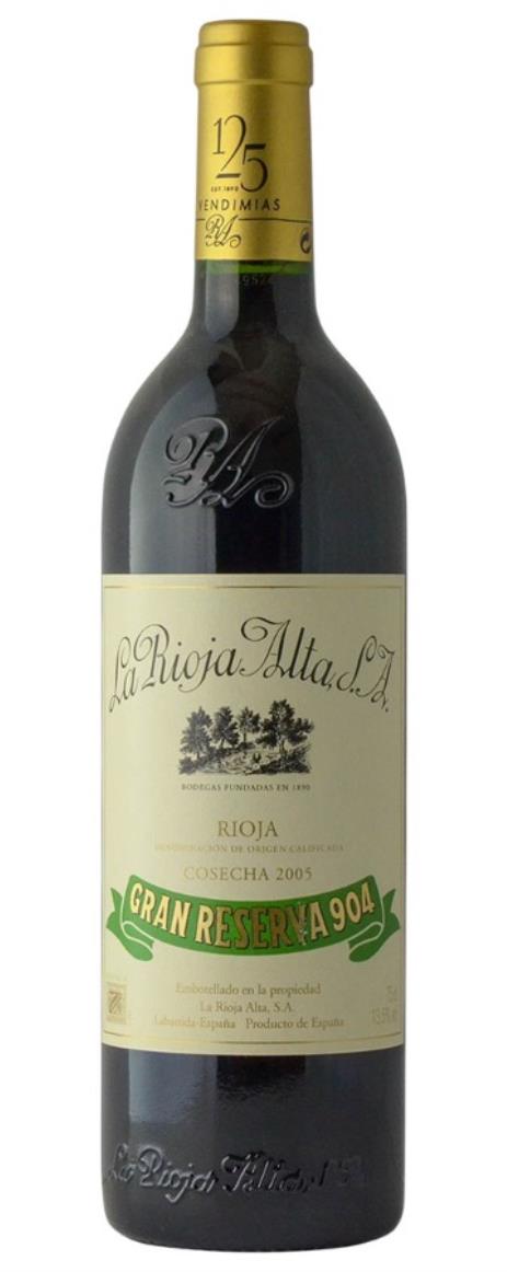 2005 La Rioja Alta Gran Reserva 904