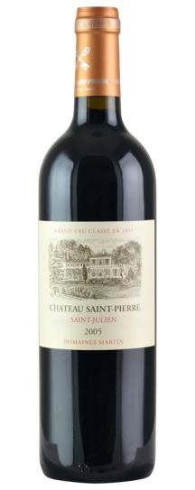 2005 Chateau Saint Pierre St Julien