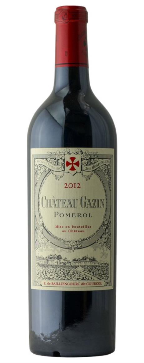 2012 Gazin Bordeaux Blend