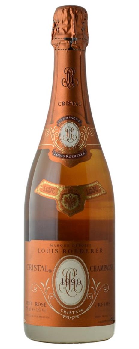 1990 Louis Roederer Cristal Rose