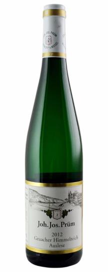 2012 Joh Jos Prum Graacher Himmelreich Riesling Auslese