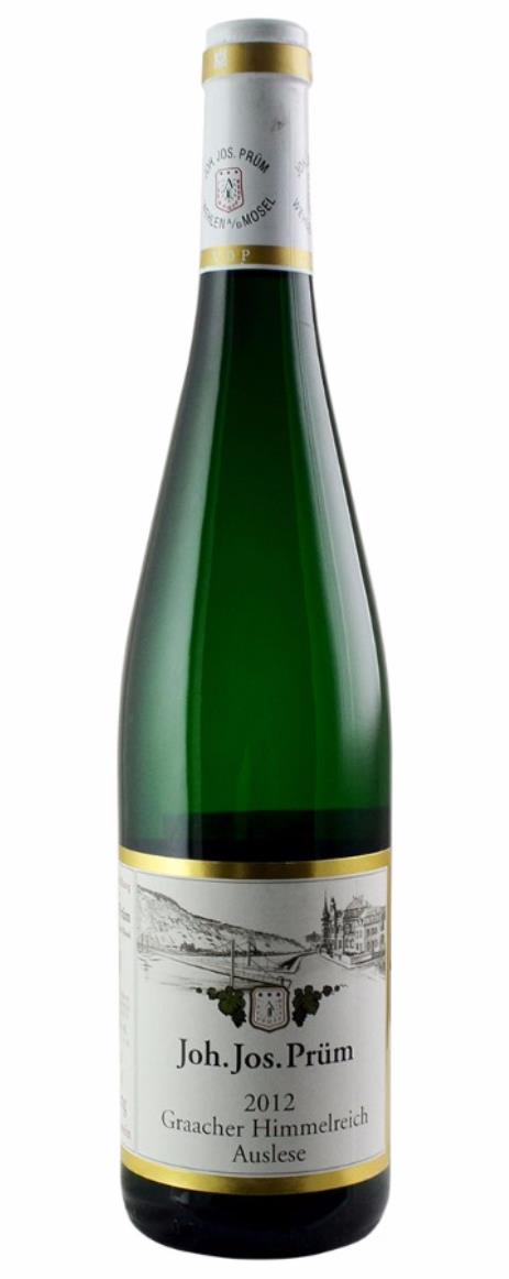 2012 Joh Jos Prum Graacher Himmelreich Riesling Auslese