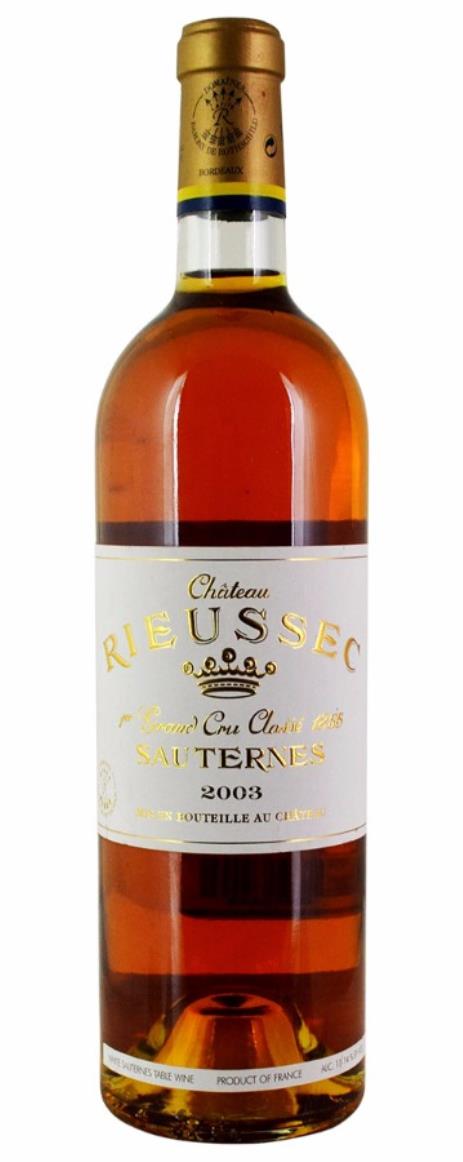 2003 Rieussec Sauternes Blend