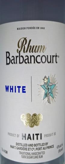 Rhum Barbancourt White Rhum