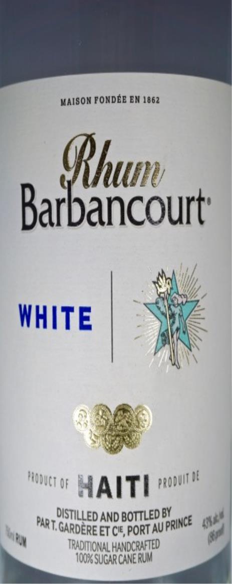 Rhum Barbancourt White Rhum