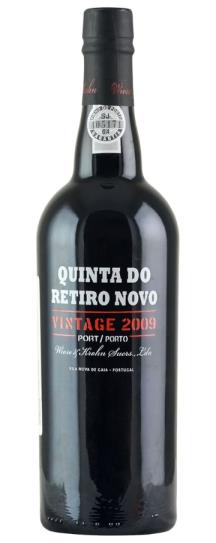 2009 Wiese and Krohn Vintage Port Quinta do Retiro Novo