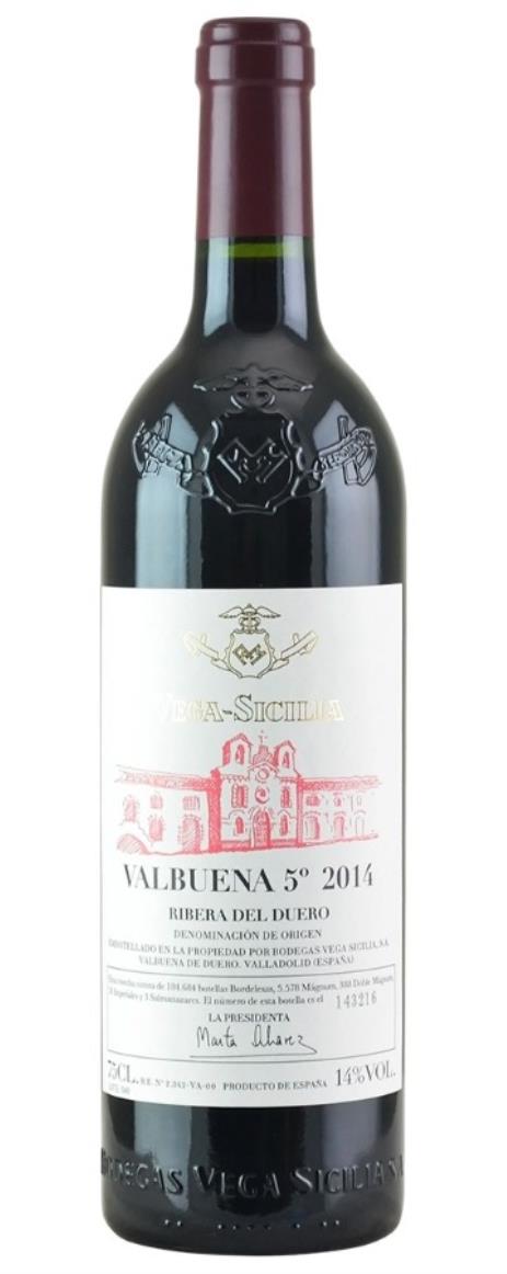 2014 Vega Sicilia Valbuena 5 Year Old Tinto
