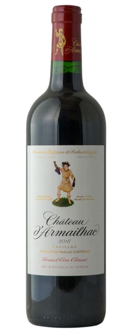 2018 d'Armailhac Bordeaux Blend