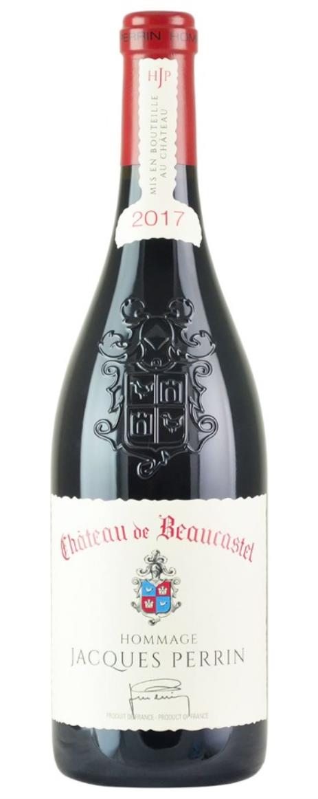 2017 Chateau de Beaucastel Chateauneuf du Pape Hommage A Jacques Perrin