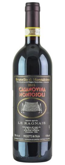 2015 Le Ragnaie Brunello di Montalcino Casanovina Montosoli