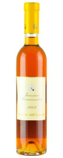 1969 Weingut Muller Privat Traminer Beerenauslese