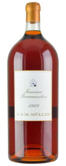 1969 Weingut Muller Privat Traminer Beerenauslese