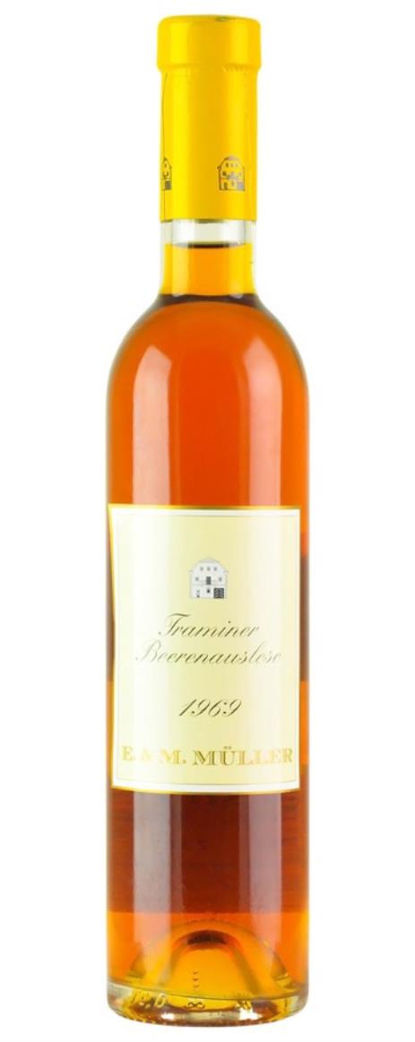 1969 Weingut Muller Privat Traminer Beerenauslese