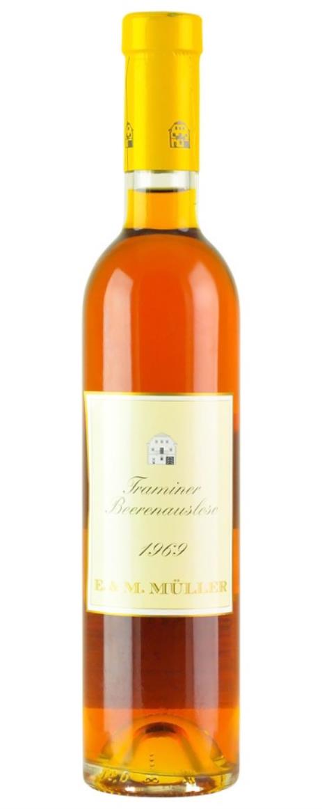 1969 Weingut Muller Privat Traminer Beerenauslese