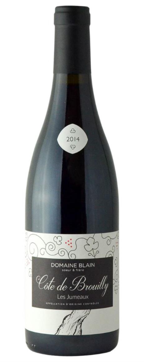 2014 Domaine Blain Soeur and Frere Cote de Brouilly Les Jumeaux