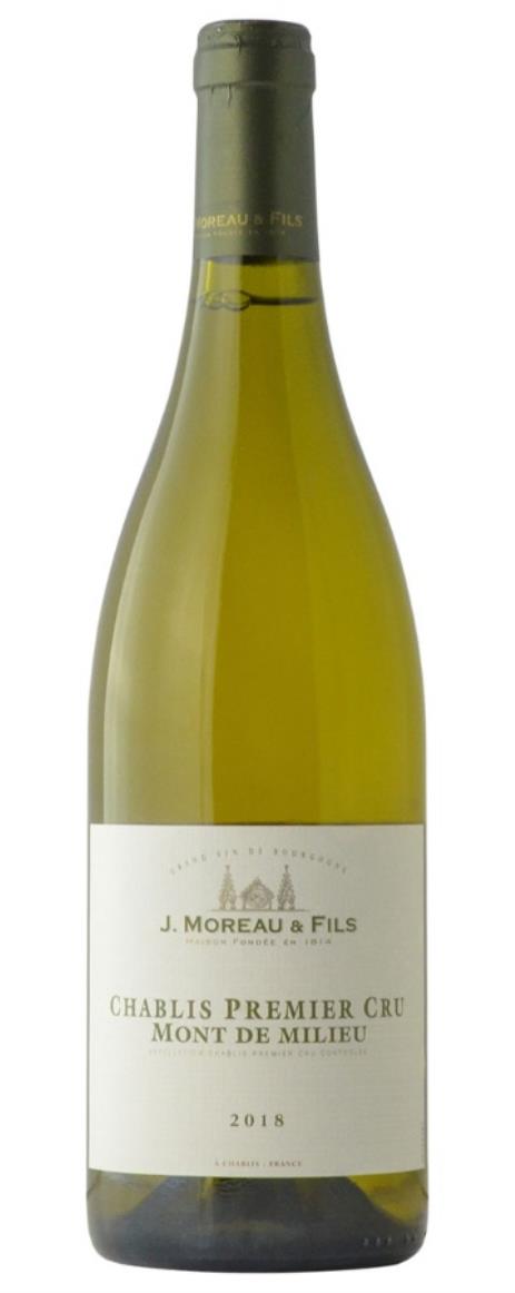 2018 J. Moreau & Fils Chablis Mont de Milieu