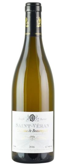 2016 Joseph Burrier Saint Veran Classique Chateau de Beauregard