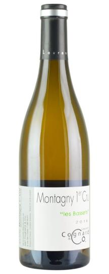 2016 Domaine Laurent Cognard Montagny 1er Cru Les Bassets
