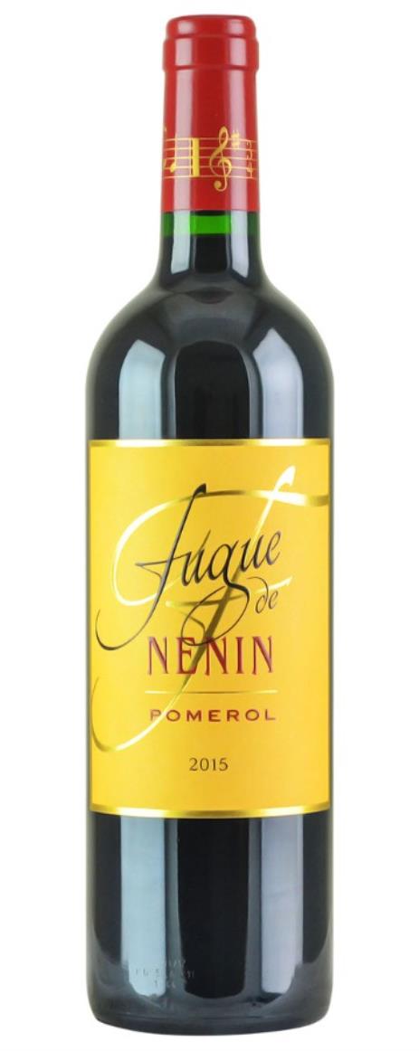 2015 Fugue de Nenin Bordeaux Blend