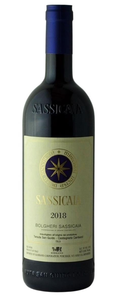 2018 San Guido Sassicaia