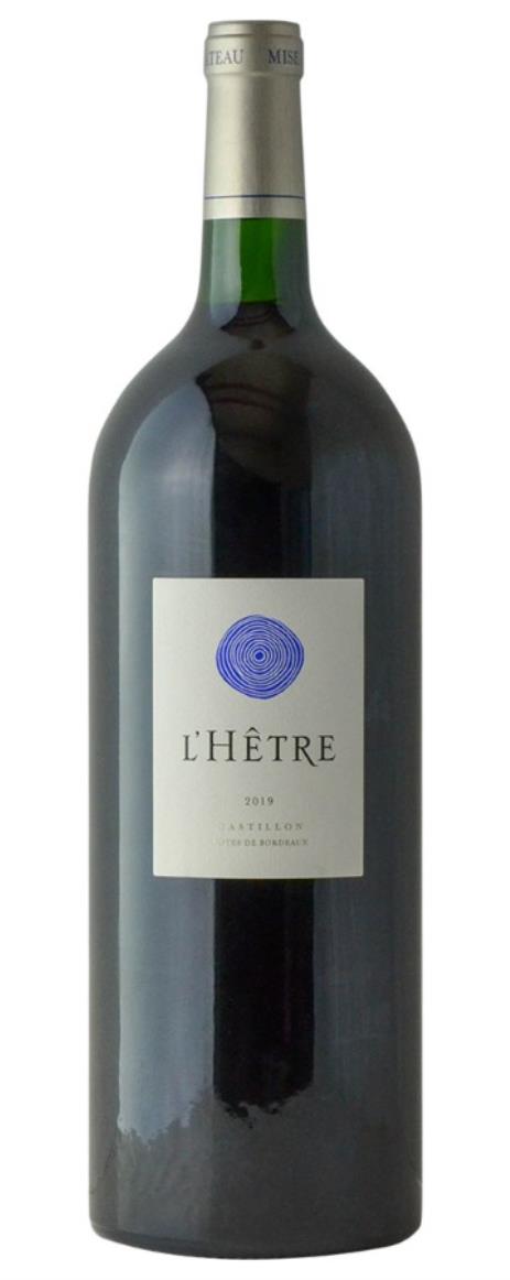 2019 L'Hetre Cotes de Bordeaux Castillon