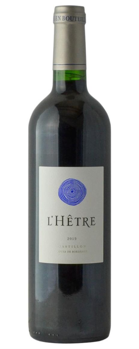 2019 L'Hetre Cotes de Bordeaux Castillon