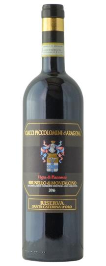 2016 Ciacci Piccolomini d'Aragona Brunello di Montalcino Vigna di Pianrosso Riserva