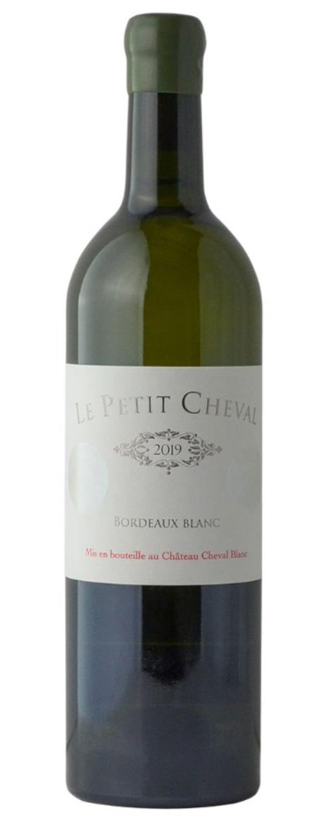2019 Le Petit Cheval Bordeaux Blanc