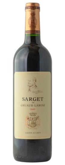 2009 Sarget de Gruaud Larose Ex-Chateau 2021